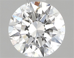 Picture of Natural Diamond 0.70 Carats, Round with Excellent Cut, E Color, SI2 Clarity and Certified by GIA