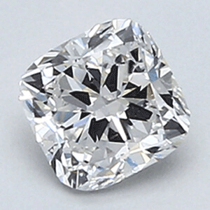 Picture of 0.47 Carats, Cushion Diamond with Very Good Cut, D VS1 Clarity and Certified By EGL