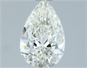 Natural Diamond 1.01 Carats, Pear with  Cut, I Color, VVS2 Clarity and Certified by IGI