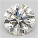 Natural Diamond 0.70 Carats, Round with Excellent Cut, J Color, SI1 Clarity and Certified by GIA