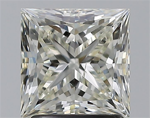 Foto Diamante Natural 1.81 quilates, Princesa , Color L, claridad SI2 y certificado GIA de