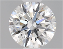 Diamante Natural 0.42 quilates, Redondo , Color E, claridad IF y certificado GIA
