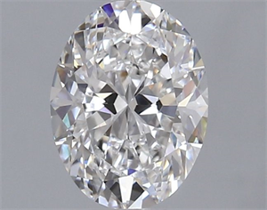 Picture of Natural Diamond 1.00 Carats, Oval with  Cut, E Color, VVS1 Clarity and Certified by GIA