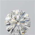 Natural Diamond 1.01 Carats, Round with Excellent Cut, J Color, VS2 Clarity and Certified by GIA