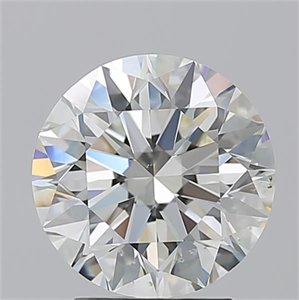 Foto Diamante Natural 3.01 quilates, Redondo , Color K, claridad SI1 y certificado GIA de