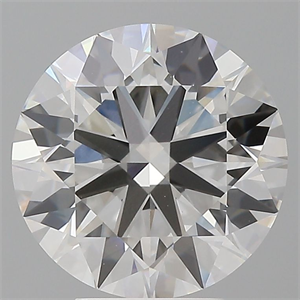 Picture of Lab Grown Diamond 4.53 Carats, Round with Ideal Cut, E Color, VVS2 Clarity and Certified by IGI