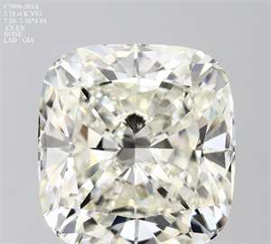 Foto Diamante Natural 2.18 quilates,  , Color K, claridad VS1 y certificado GIA de