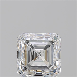 Foto Diamante Natural 2.02 quilates, Asscher , Color D, claridad VS1 y certificado GIA de
