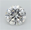 Lab Grown Diamond 1.51 Carats, Round with Ideal Cut, D Color, VVS2 Clarity and Certified by IGI