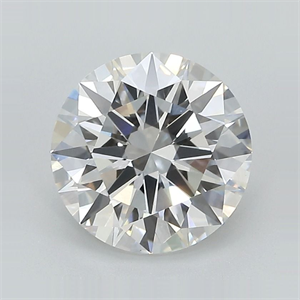 Picture of Lab Grown Diamond 1.51 Carats, Round with Ideal Cut, D Color, VVS2 Clarity and Certified by IGI
