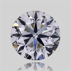 Foto Diamante Natural 0.69 quilates, Redondo , Color L, claridad SI1 y certificado GIA de