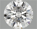 Lab Grown Diamond 2.04 Carats, Round with Excellent Cut, E Color, VS2 Clarity and Certified by IGI