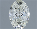 Diamante Natural 0.80 quilates, Ovalado , Color J, claridad VVS1 y certificado IGI
