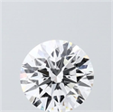 Lab Grown Diamond 1.50 Carats, Round with Ideal Cut, D Color, VVS2 Clarity and Certified by IGI