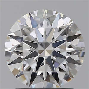 Picture of Lab Grown Diamond 1.53 Carats, Round with Ideal Cut, D Color, IF Clarity and Certified by IGI