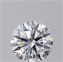 Lab Grown Diamond 1.02 Carats, Round with Ideal Cut, D Color, VVS2 Clarity and Certified by IGI