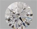 Natural Diamond 0.47 Carats, Round with Excellent Cut, F Color, SI1 Clarity and Certified by GIA