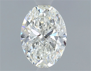 Picture of Natural Diamond 0.50 Carats, Oval with  Cut, H Color, VS1 Clarity and Certified by GIA