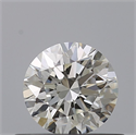 Diamante Natural 0.50 quilates, Redondo , Color G, claridad IF y certificado IGI
