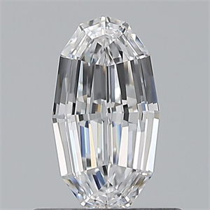 Foto Diamante Natural 0.52 quilates, Ovalado , Color D, claridad IF y certificado GIA de