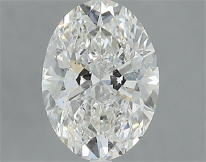 Picture of Natural Diamond 1.50 Carats, Oval with  Cut, H Color, SI2 Clarity and Certified by GIA