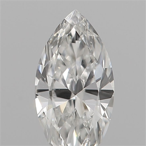 Picture of Natural Diamond 0.15 Carats, Marquise with  Cut, F Color, VVS2 Clarity and Certified by IGI