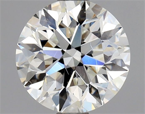 Picture of Natural Diamond 1.00 Carats, Round with Excellent Cut, H Color, SI1 Clarity and Certified by GIA