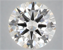Lab Grown Diamond 6.02 Carats, Round with Excellent Cut, E Color, VVS2 Clarity and Certified by IGI