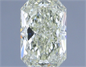 Natural Diamond 1.00 Carats, Radiant with  Cut, N Color, VS2 Clarity and Certified by GIA