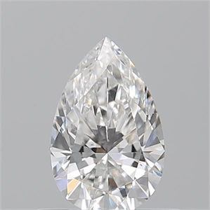 Picture of Natural Diamond 0.50 Carats, Pear with  Cut, F Color, VS2 Clarity and Certified by GIA