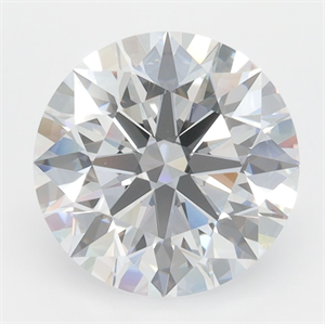 Picture of Lab Grown Diamond 3.35 Carats, Round with Excellent Cut, D Color, VVS1 Clarity and Certified by GIA