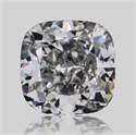 Natural Diamond 0.50 Carats, Cushion with  Cut, D Color, VS1 Clarity and Certified by GIA