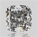 Natural Diamond 0.70 Carats, Cushion with  Cut, E Color, VS2 Clarity and Certified by GIA