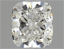 Natural Diamond 0.91 Carats, Cushion with  Cut, I Color, VVS1 Clarity and Certified by GIA