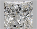 Natural Diamond 1.51 Carats, Princess with  Cut, I Color, SI1 Clarity and Certified by GIA