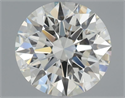 Natural Diamond 1.01 Carats, Round with Excellent Cut, J Color, VS1 Clarity and Certified by GIA