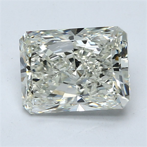 Picture of Natural Diamond 2.01 Carats, Radiant with  Cut, J Color, SI1 Clarity and Certified by GIA