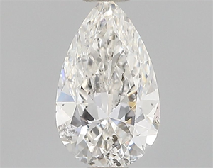 Foto Diamante Natural 0.31 quilates, De pera , Color G, claridad I1 y certificado GIA de