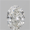 Natural Diamond 0.70 Carats, Oval with  Cut, G Color, VS1 Clarity and Certified by GIA