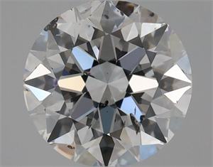Picture of Natural Diamond 0.90 Carats, Round with Excellent Cut, D Color, SI2 Clarity and Certified by GIA