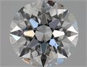 Natural Diamond 0.90 Carats, Round with Excellent Cut, D Color, SI2 Clarity and Certified by GIA