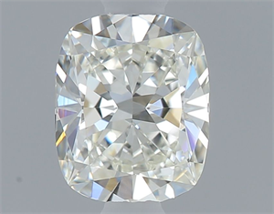 Picture of Natural Diamond 0.51 Carats, Cushion with  Cut, I Color, VVS1 Clarity and Certified by GIA