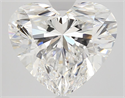 Natural Diamond 3.50 Carats, Heart with  Cut, F Color, VVS1 Clarity and Certified by GIA