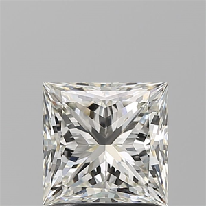 Picture of Natural Diamond 1.50 Carats, Princess with  Cut, J Color, VVS1 Clarity and Certified by GIA