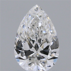 Foto Diamante Natural 0.40 quilates, De pera , Color E, claridad VS1 y certificado GIA de
