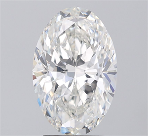 Picture of Natural Diamond 3.02 Carats, Oval with  Cut, H Color, VS1 Clarity and Certified by GIA