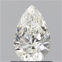 Diamante Natural 0.70 quilates, De pera , Color H, claridad VS2 y certificado GIA