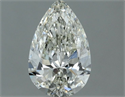 Natural Diamond 0.50 Carats, Pear with  Cut, H Color, VS2 Clarity and Certified by IGI
