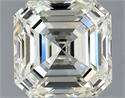 Natural Diamond 1.50 Carats, Asscher with  Cut, K Color, VS1 Clarity and Certified by GIA