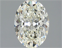Natural Diamond 1.32 Carats, Oval with  Cut, J Color, SI1 Clarity and Certified by GIA
